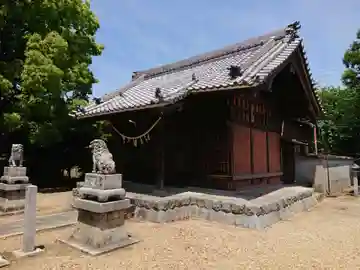 神明社の本殿・本堂