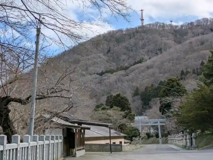 函館八幡宮の景色