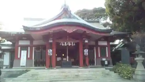 品川神社の本殿