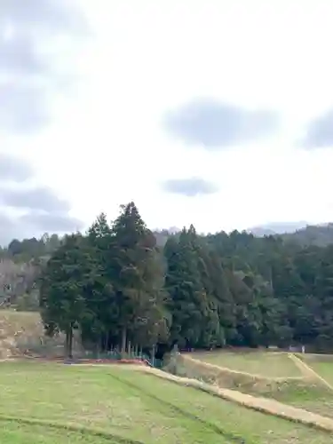 河上神社の景色