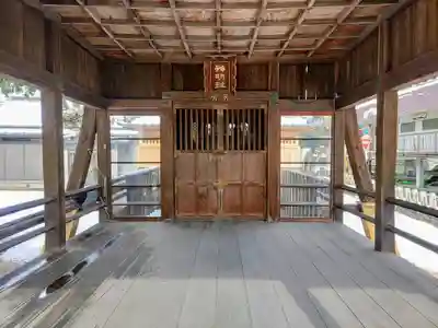 神明社（明正）の本殿・本堂