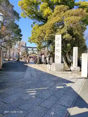 千住神社の鳥居