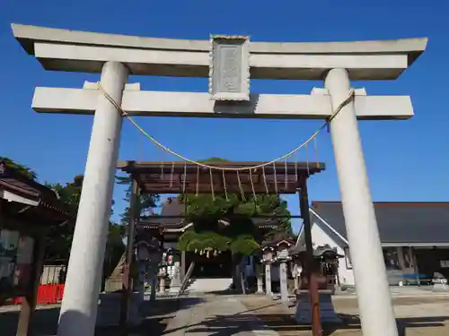 高靇神社の鳥居