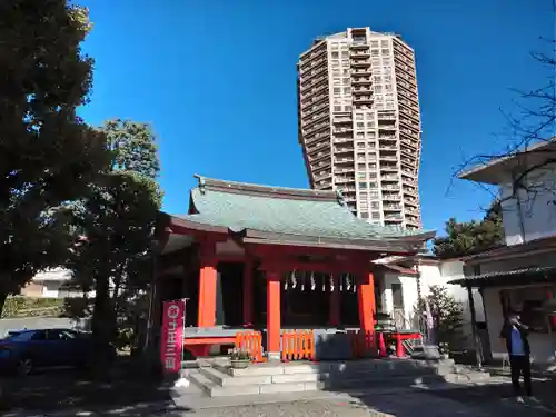 麻布氷川神社の本殿・本堂
