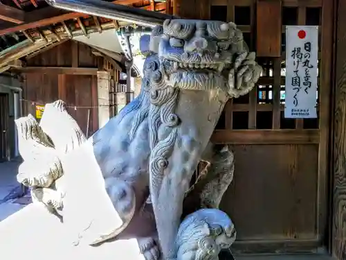 神明社（南押切神明社）の狛犬