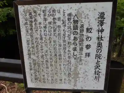 瀧澤神社奥の院(岩手県)