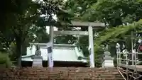 新田神社の鳥居