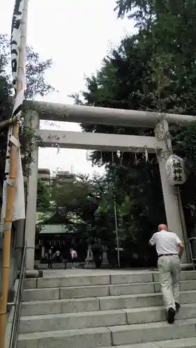 天祖神社の鳥居