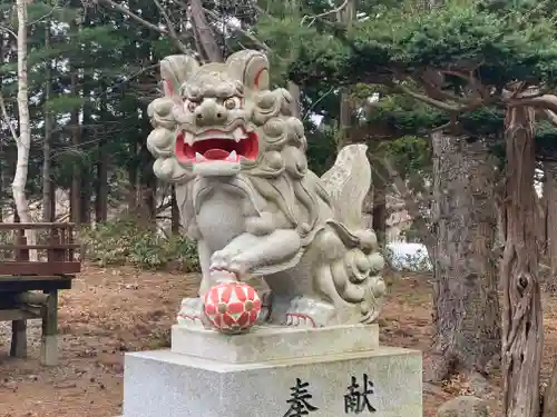 雷公神社の狛犬