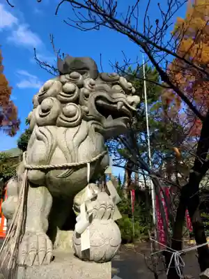 大津神社の狛犬