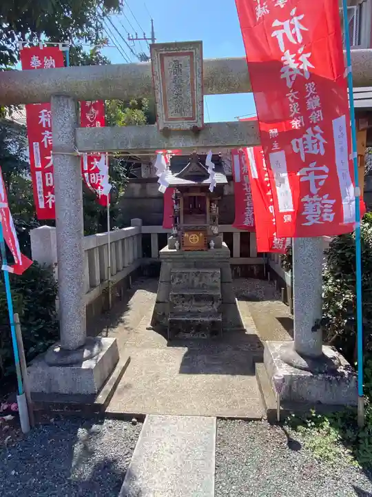 阿豆佐味天神社 立川水天宮の末社・摂社