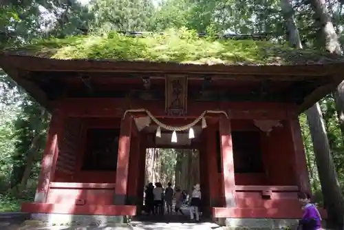 戸隠神社奥社の山門