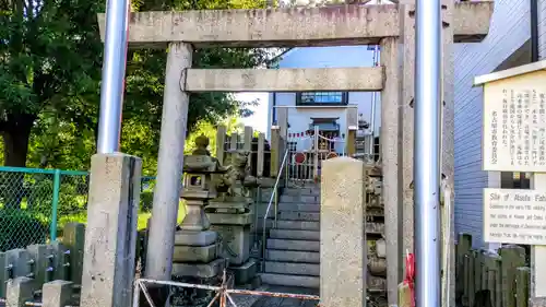 秋葉神社の鳥居