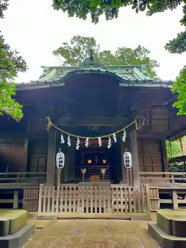 一山神社の本殿