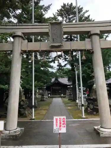 氷川神社の鳥居