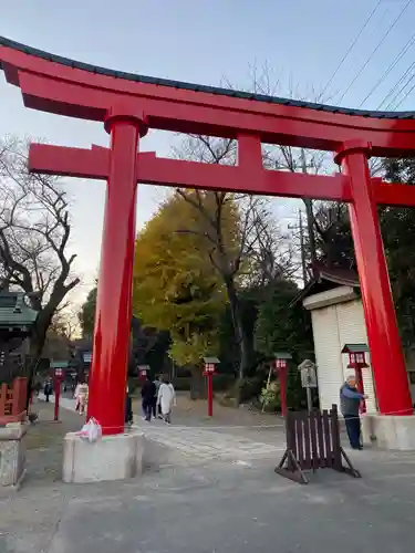 鷲宮神社の鳥居