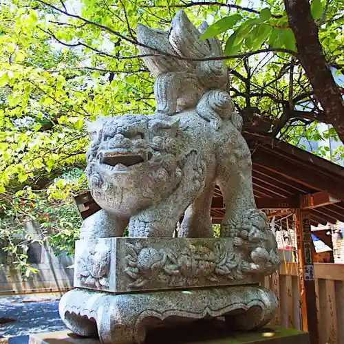 元三島神社の狛犬