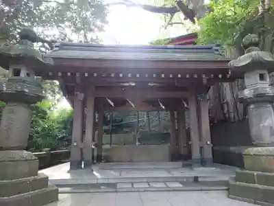 江島神社の手水舎