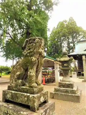 溝口竃門神社の狛犬
