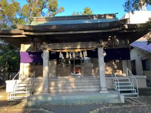 伊河麻神社の本殿