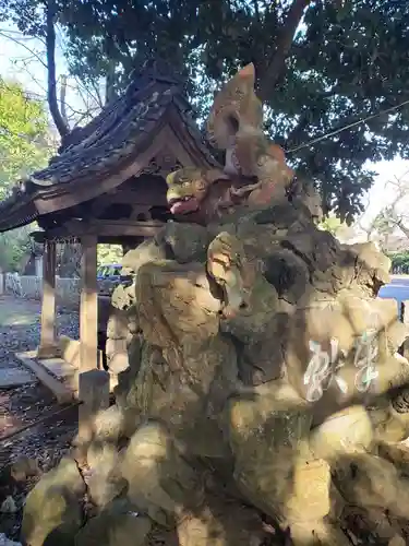 雀神社の狛犬