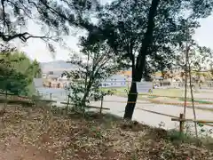 川田八幡神社の景色