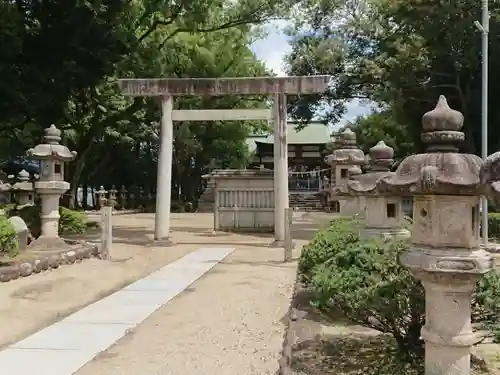 神明神社の鳥居