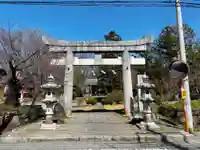 甲斐総社八幡神社の鳥居