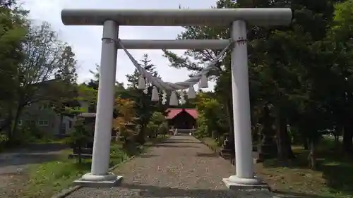 樺戸神社の鳥居