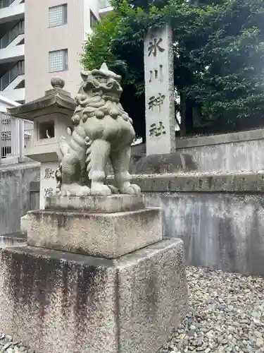 白金氷川神社の御朱印