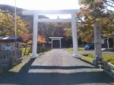 厚岸神社の鳥居