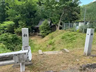板益神社の周辺
