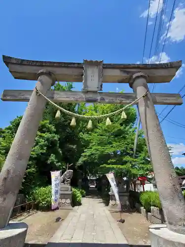 神炊館神社 ⁂奥州須賀川総鎮守⁂の鳥居