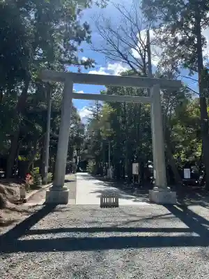 諏訪八幡神社の鳥居