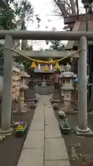 高円寺氷川神社の鳥居