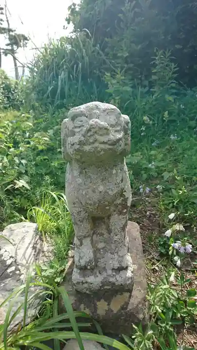 尾崎神社の狛犬