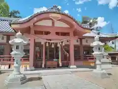 百済王神社の本殿