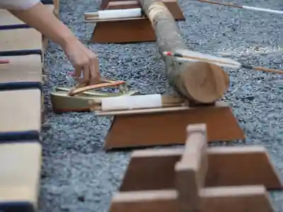 川田八幡神社のお祭り