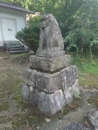 那岐神社の狛犬