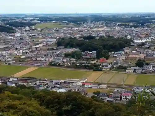 岩舟山高勝寺の景色