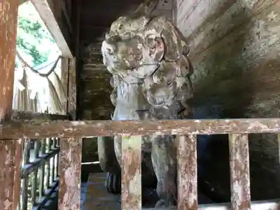 粟鹿神社の狛犬