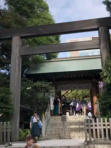 東京大神宮の鳥居