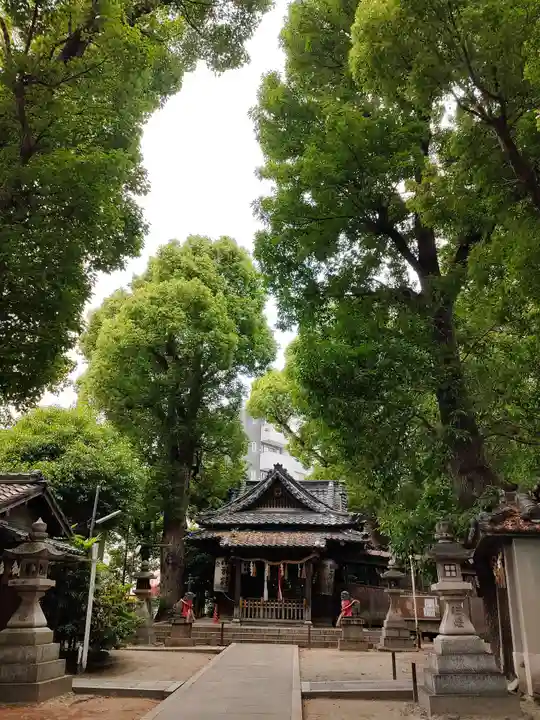 高瀬神社の本殿・本堂