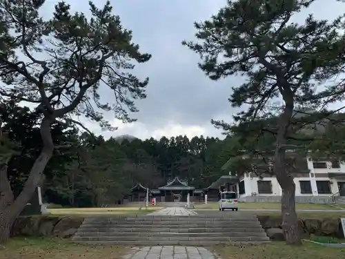 函館護國神社の景色