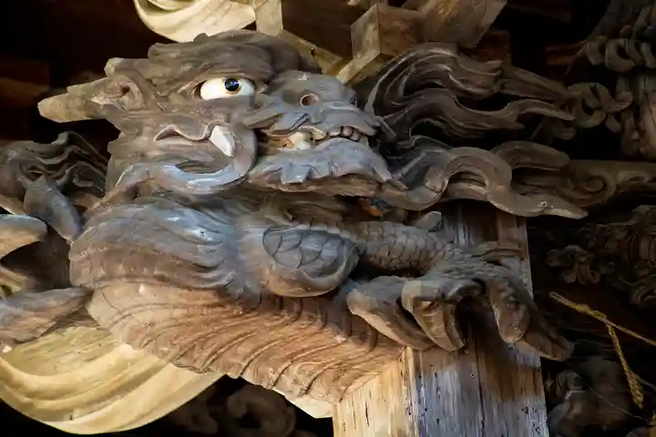 大川上美良布神社の芸術