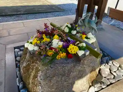 白鷺神社の手水舎