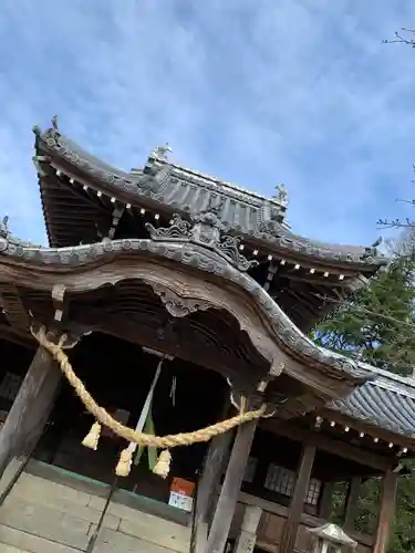 国津姫神社の本殿