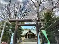 月寒神社の鳥居