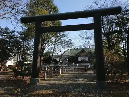 信濃神社の鳥居