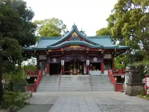 多摩川浅間神社の本殿・本堂
